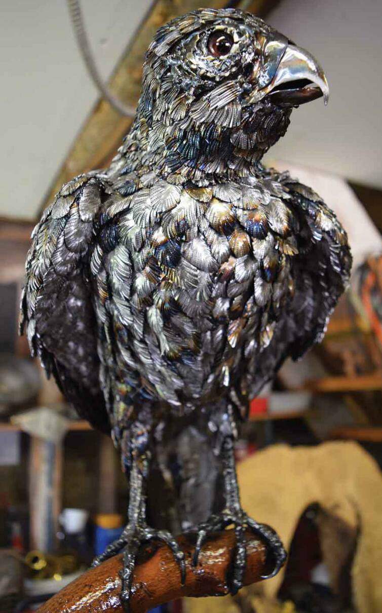 全球钣金新闻-金属制造狂:焊工制作动物的金属钣金-昆明尚亮环保科技研发有限公司 全球钣金新闻-金属制造狂:焊工制作动物的金属钣金-昆明尚亮环保科技研发有限公司